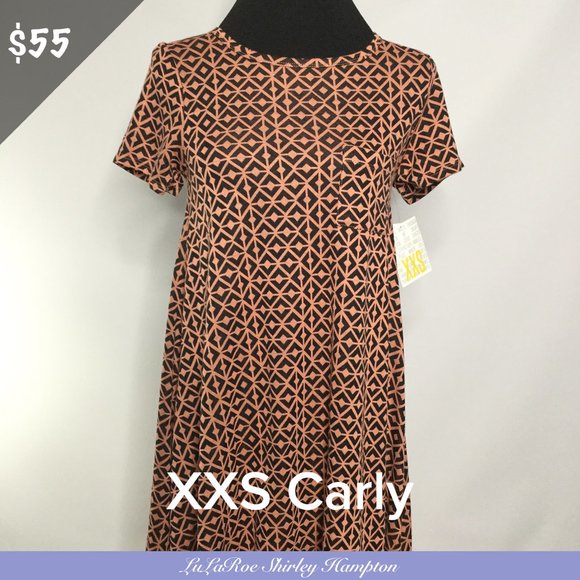 LuLaRoe Dresses & Skirts - Lularoe Carly Dress - XXS -- NWT